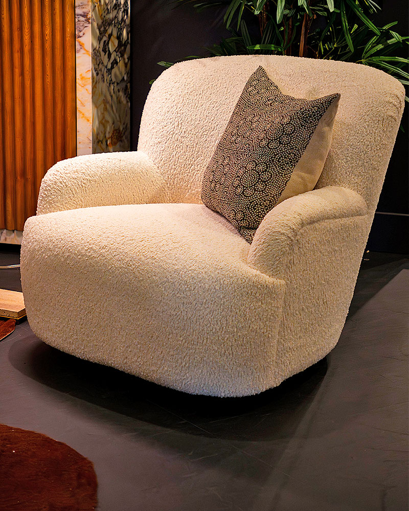 HD Buttercup Design Center, Carter Swivel Chair, $1,295